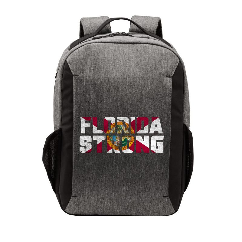 Florida Strong Hurricane Ian Support Florida Vintage American US Flag Vector Backpack