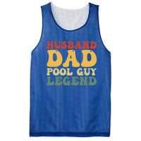 Funny Swimming Husband Dad Pool Guy Legend FatherS Day Gift Mesh Reversible Basketball Jersey Tank