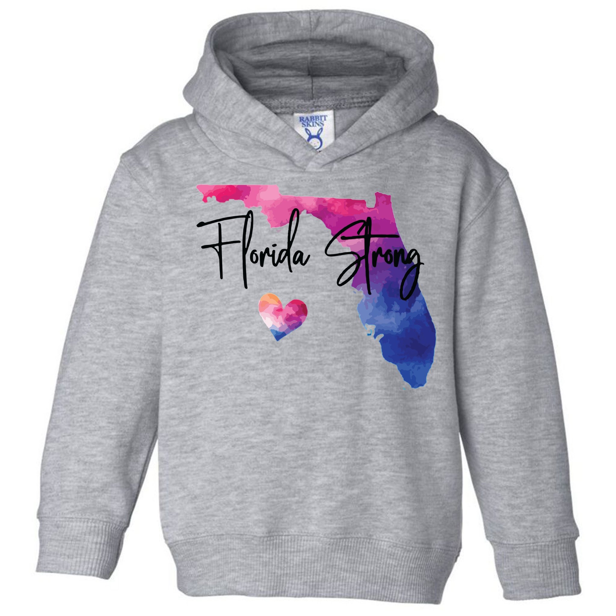 Florida Strong Hurricane Helene Toddler Hoodie
