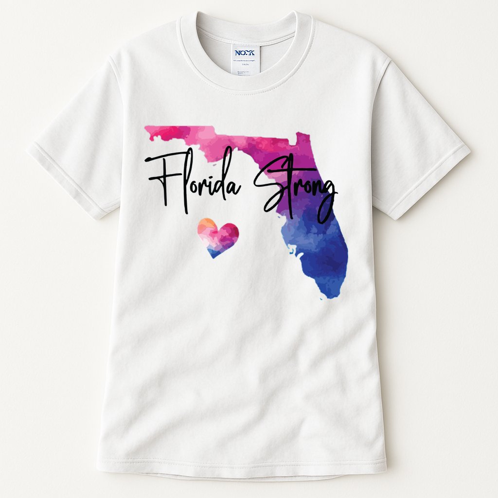 Florida Strong Hurricane Helene Tall T-Shirt