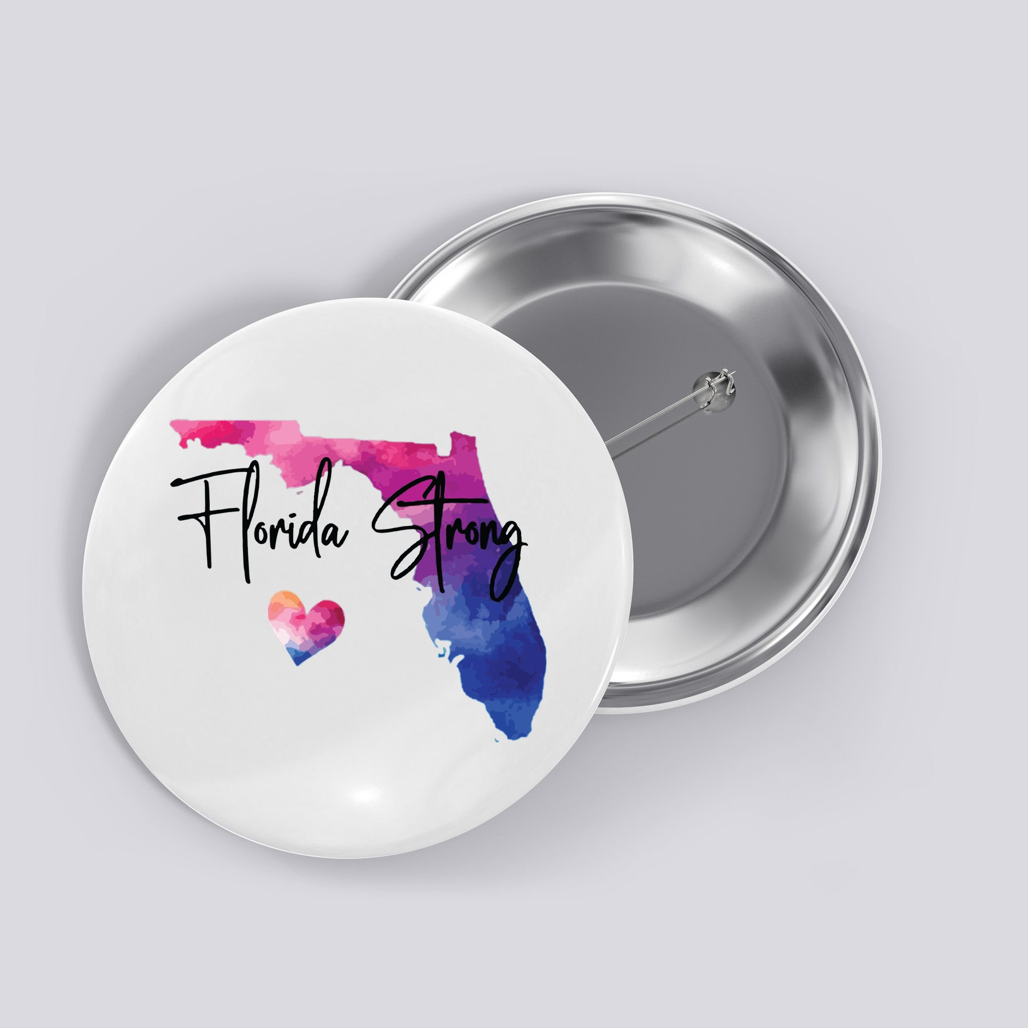 Florida Strong Hurricane Helene Button