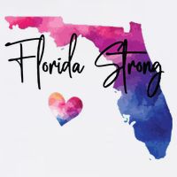 Florida Strong Hurricane Helene Button