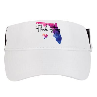 Florida Strong Hurricane Helene Adult Drive Performance Visor