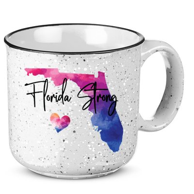 Florida Strong Hurricane Helene 15oz Campfire Ceramic Mug