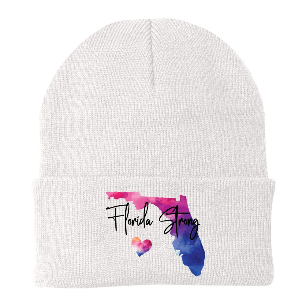 Florida Strong Hurricane Helene Beanie