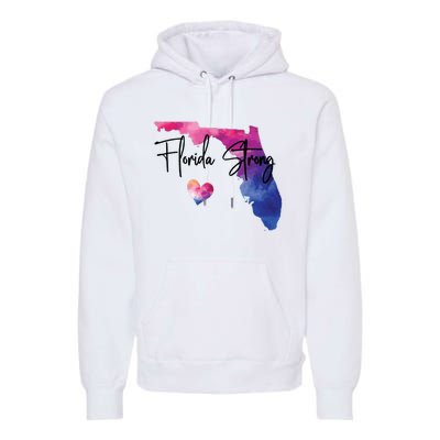 Florida Strong Hurricane Helene Premium Hoodie