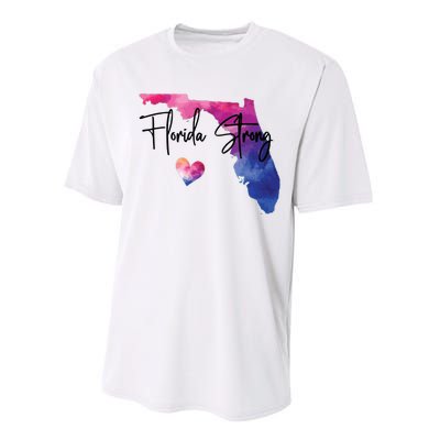 Florida Strong Hurricane Helene Performance Sprint T-Shirt