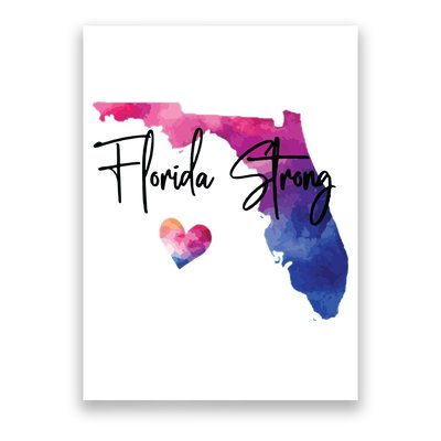 Florida Strong Hurricane Helene Poster