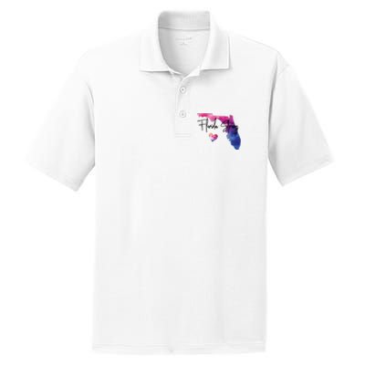 Florida Strong Hurricane Helene PosiCharge RacerMesh Polo