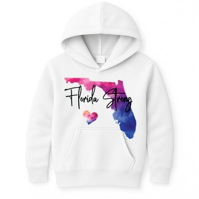 Florida Strong Hurricane Helene Kids Hoodie
