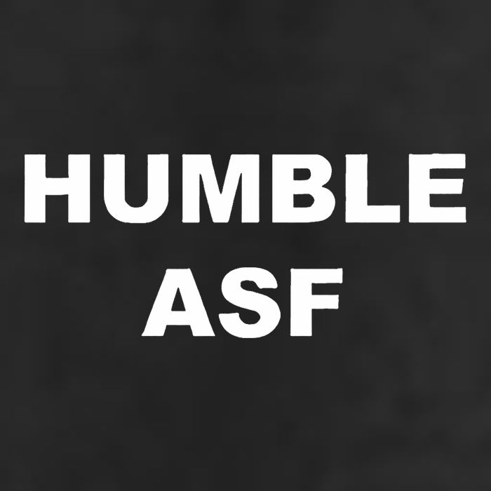 Funny Saying Humble Asf 7 Panel Mesh Trucker Snapback Hat