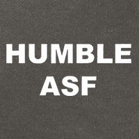Funny Saying Humble Asf Cotton Canvas Backpack