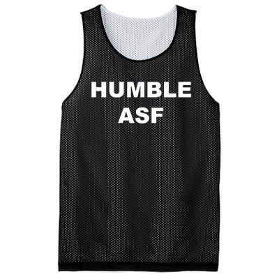 Funny Saying Humble Asf Mesh Reversible Basketball Jersey Tank