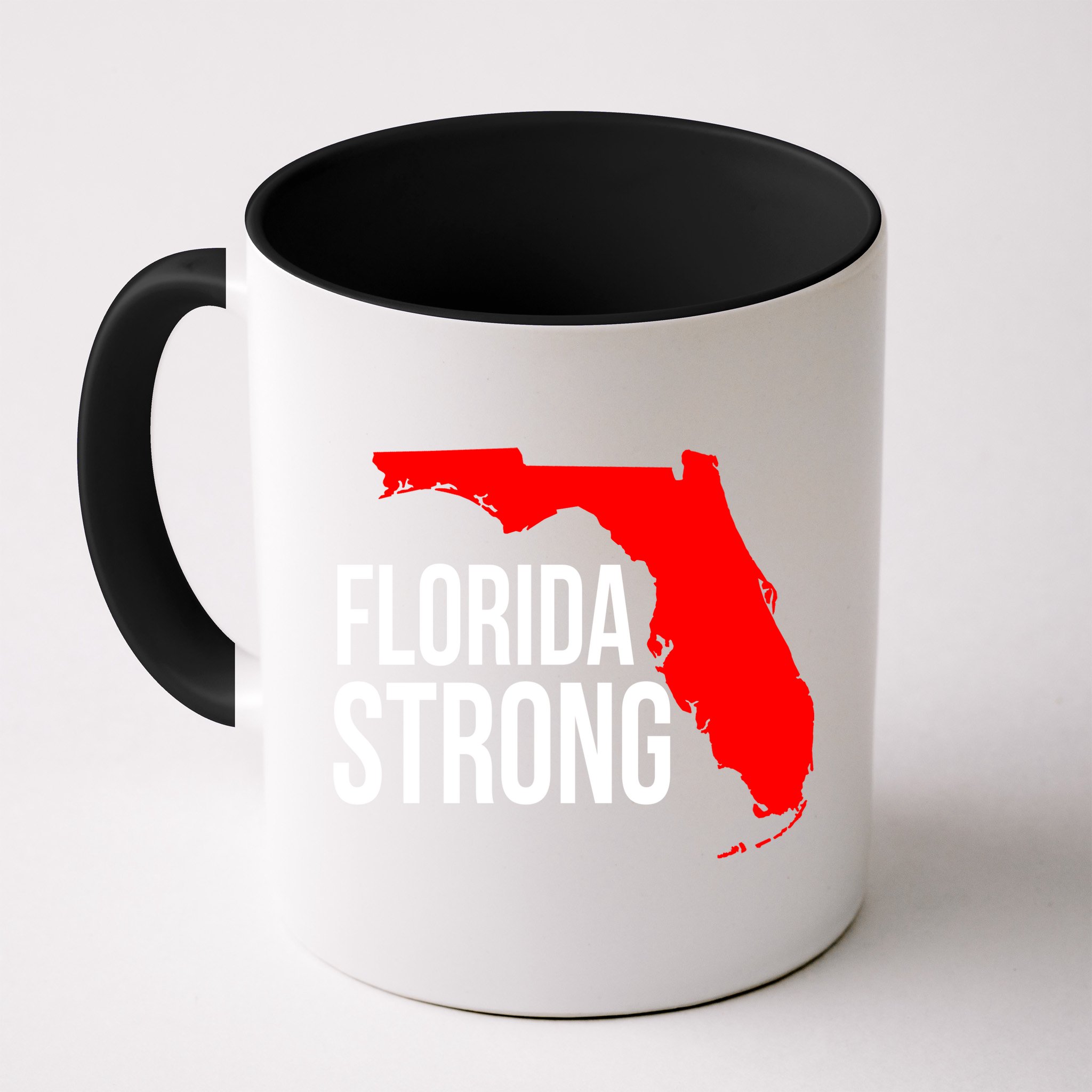Florida Strong Hurricane Ian Support Florida Vintage American US Flag Mug