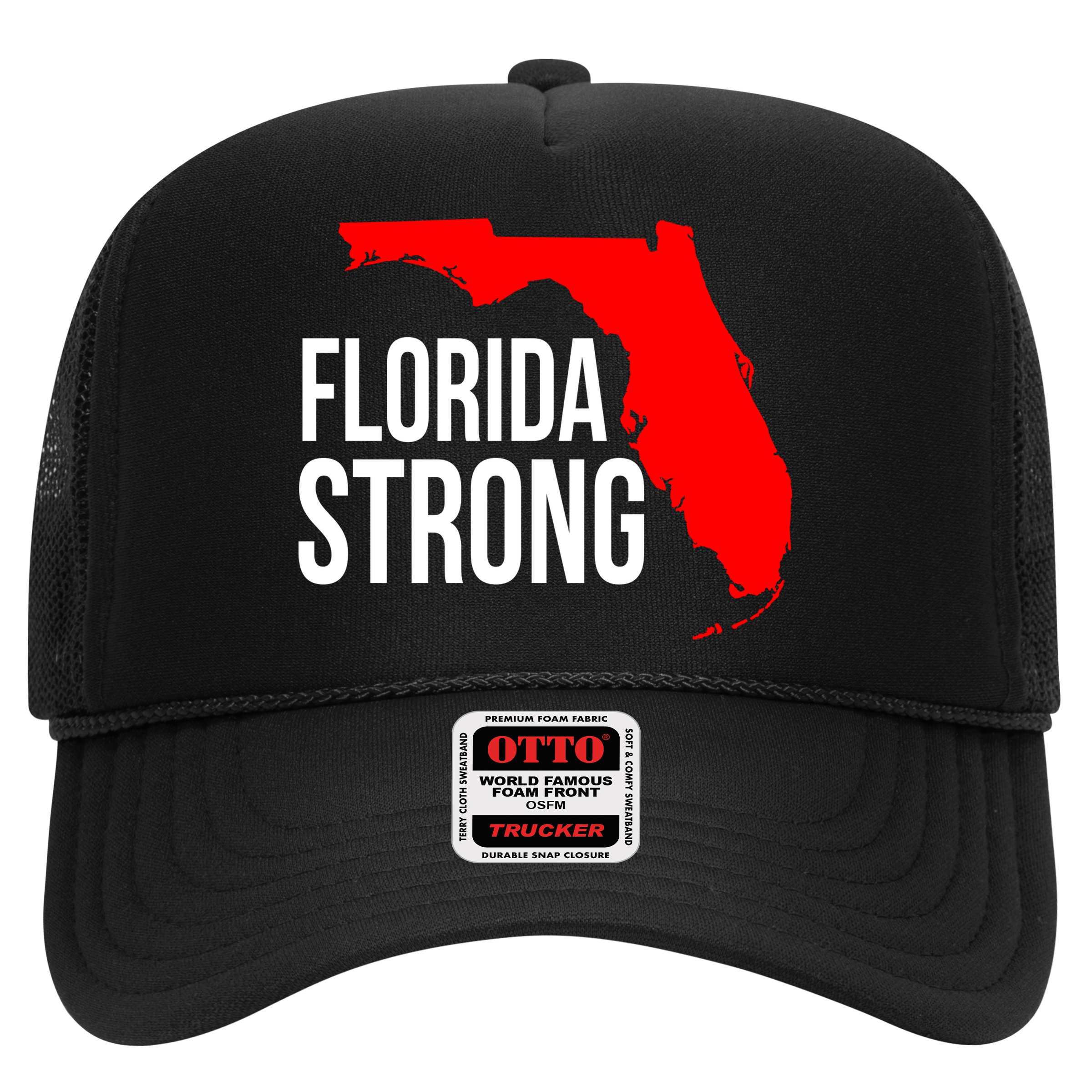 Florida Strong Hurricane Ian Support Florida Vintage American US Flag Hat
