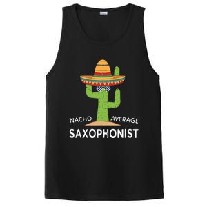 Fun Saxophonist Humor Saying Funny Saxophone Player PosiCharge Competitor Tank