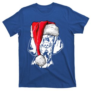 Funny Santa Hungarian Vizsla Christmas Dog Mom Dog Great Gift T-Shirt