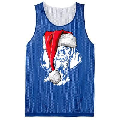 Funny Santa Hungarian Vizsla Christmas Dog Mom Dog Great Gift Mesh Reversible Basketball Jersey Tank