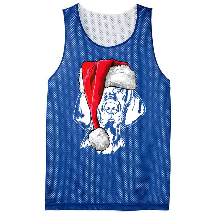 Funny Santa Hungarian Vizsla Christmas Dog Mom Dog Great Gift Mesh Reversible Basketball Jersey Tank