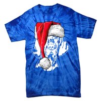 Funny Santa Hungarian Vizsla Christmas Dog Mom Dog Great Gift Tie-Dye T-Shirt