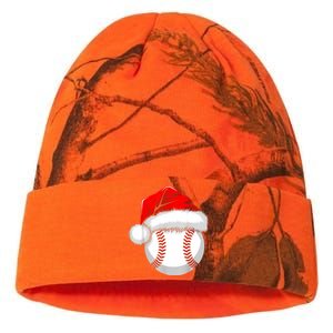 Funny Santa Hat Xmas Sport Lover Christmas Baseball Player Kati Licensed 12" Camo Beanie