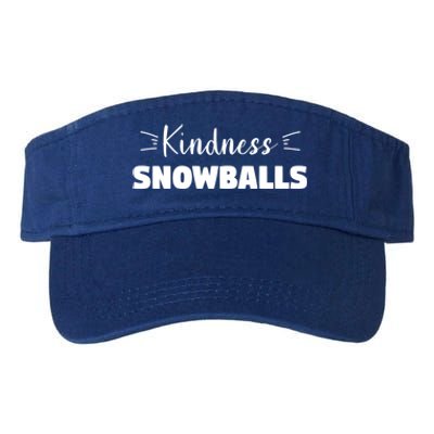 Funny Snow Humor Quote For A Winter Lover Great Gift Valucap Bio-Washed Visor