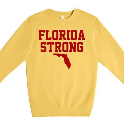 Florida Strong Hurricane Milton Premium Crewneck Sweatshirt