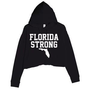 Florida Strong Hurricane Milton Crop Fleece Hoodie