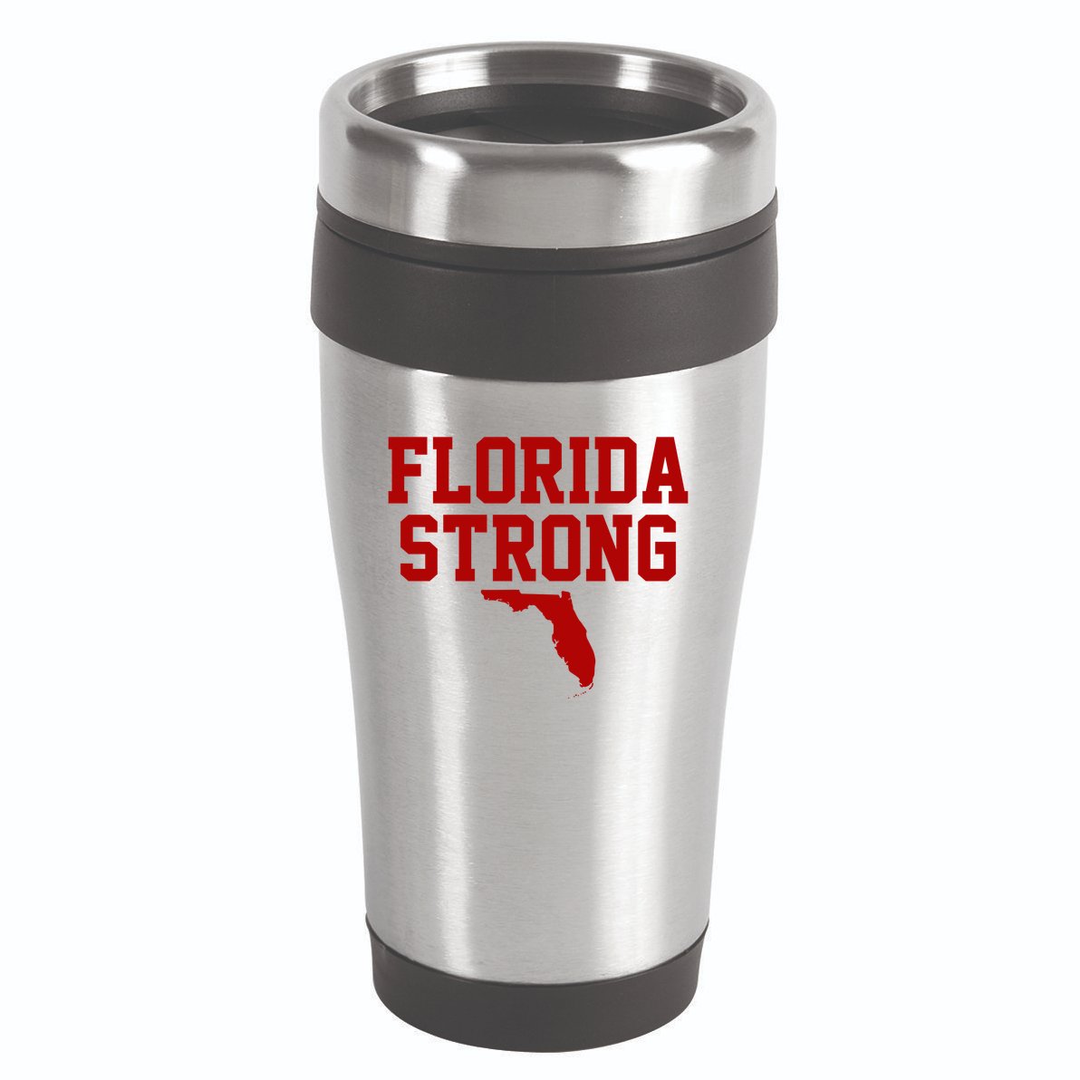 Florida Strong Hurricane Milton 16oz Travel Tumbler