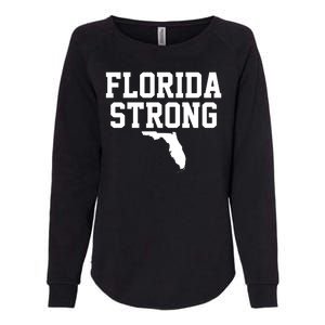 Florida Strong Hurricane Milton Womens California Wash Sweatshirt