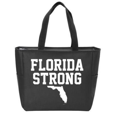 Florida Strong Hurricane Milton Zip Tote Bag
