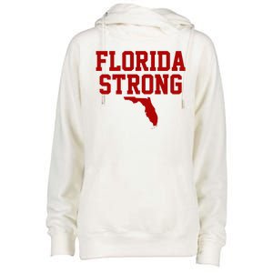 Florida Strong Hurricane Milton Womens Funnel Neck Pullover Hood