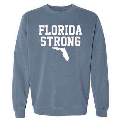 Florida Strong Hurricane Milton Garment-Dyed Sweatshirt