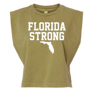 Florida Strong Hurricane Milton Garment-Dyed Women's Muscle Tee