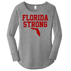 Florida Strong Hurricane Milton Women's Perfect Tri Tunic Long Sleeve Shirt