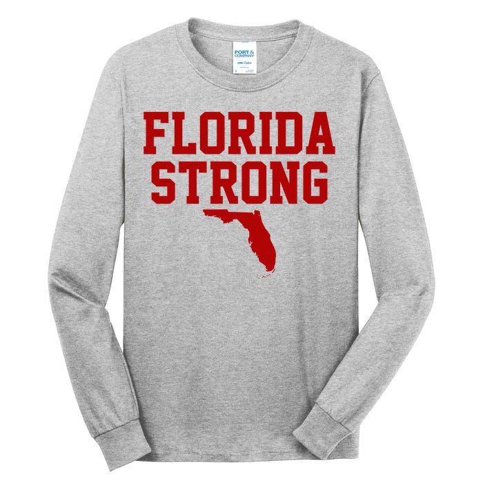 Florida Strong Hurricane Milton Tall Long Sleeve T-Shirt