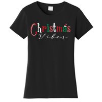 Festive Santa Hat and Holly Christmas Women's T-Shirt