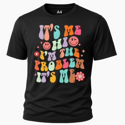 Funny Sarcasm Humor I'm A Problem Retro Groovy Performance Shirt