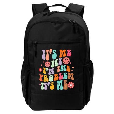 Funny Sarcasm Humor I'm A Problem Retro Groovy Backpack
