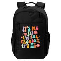 Funny Sarcasm Humor I'm A Problem Retro Groovy Backpack