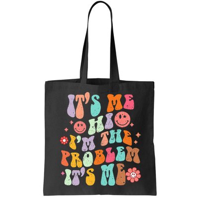 Funny Sarcasm Humor I'm A Problem Retro Groovy Bag