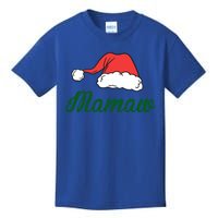 Funny Santa Hat Christmas Costume Family Matching Mamaw Gift Kids T-Shirt