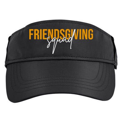 Friendsgiving Squad Holiday Gift Adult Drive Performance Visor