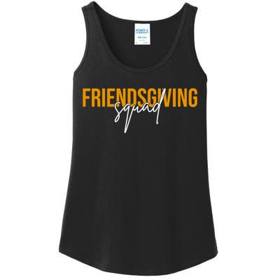 Friendsgiving Squad Holiday Gift Ladies Essential Tank