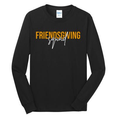 Friendsgiving Squad Holiday Gift Tall Long Sleeve T-Shirt