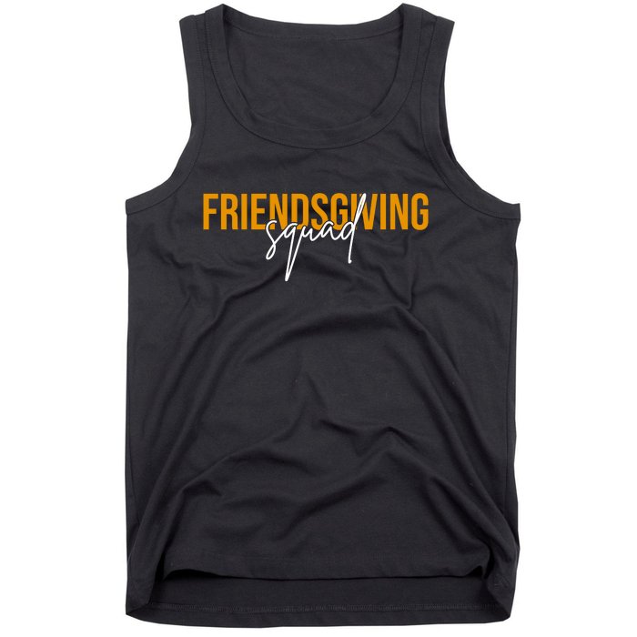 Friendsgiving Squad Holiday Gift Tank Top