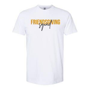 Friendsgiving Squad Holiday Gift Softstyle CVC T-Shirt