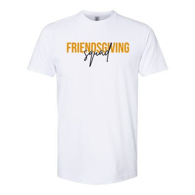 Friendsgiving Squad Holiday Gift Softstyle CVC T-Shirt