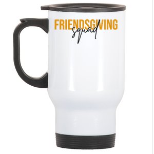 Friendsgiving Squad Holiday Gift Stainless Steel Travel Mug