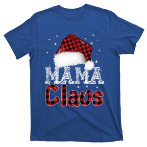 Fun Santa Hat Christmas Costume Family Matching Mama Claus Gift T-Shirt